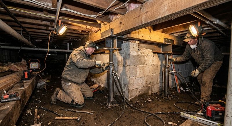 Basement Foundation Repair in Ormond Beach, FL