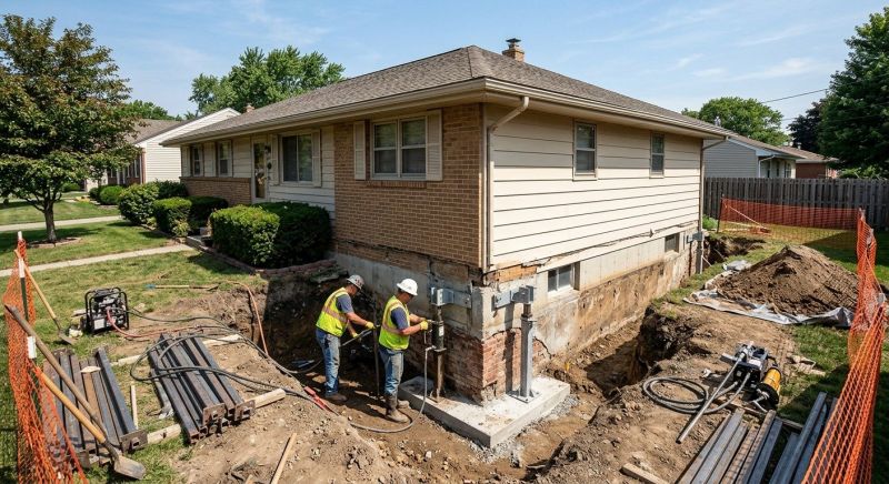 Building Foundation Repair in De Leon Springs, FL