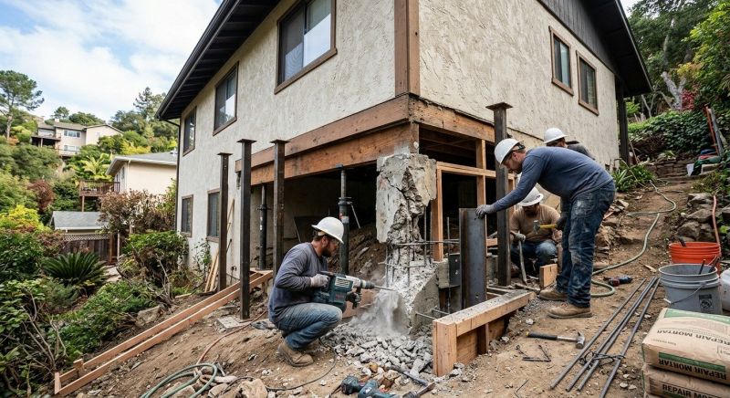 Concrete Foundation Repair in Ormond Beach, FL
