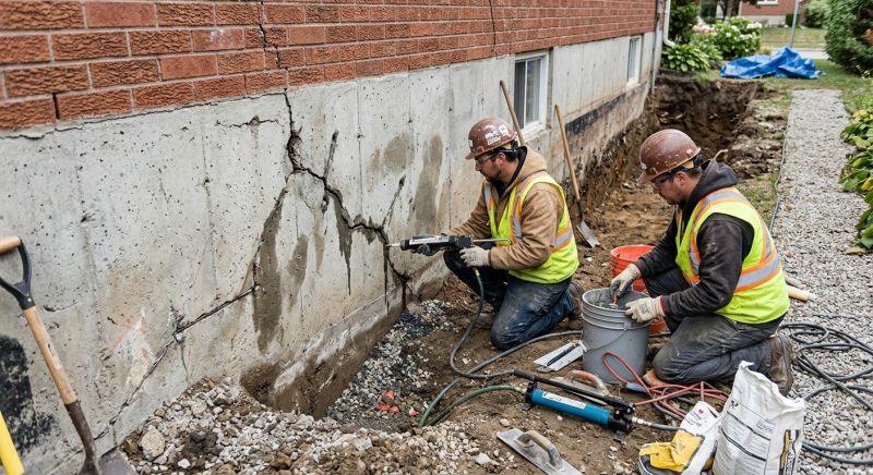 Cracked Foundation Repair in De Leon Springs, FL