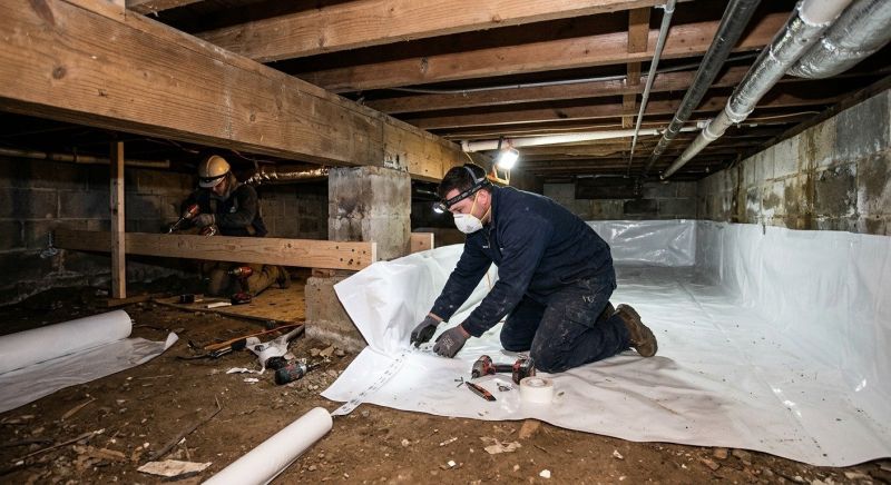 Crawl Space Leveling in Daytona Beach, FL