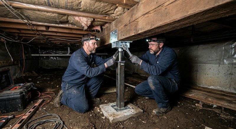 Crawlspace Foundation Repair in Osteen, FL