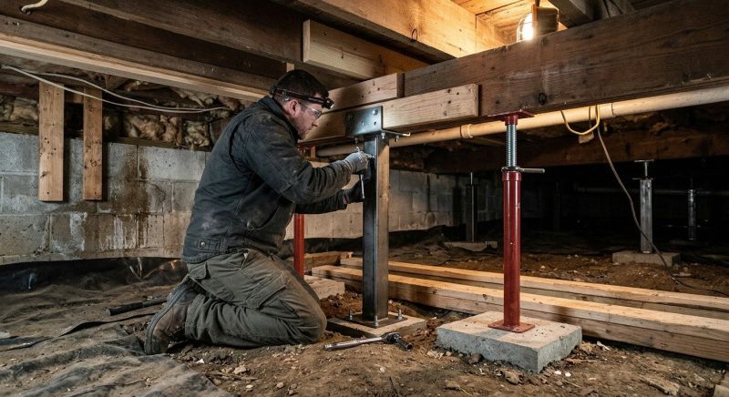 Crawlspace Structural Repair in Daytona Beach, FL