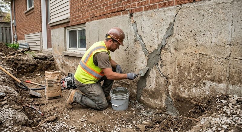Foundation Crack Repair in Edgewater, FL