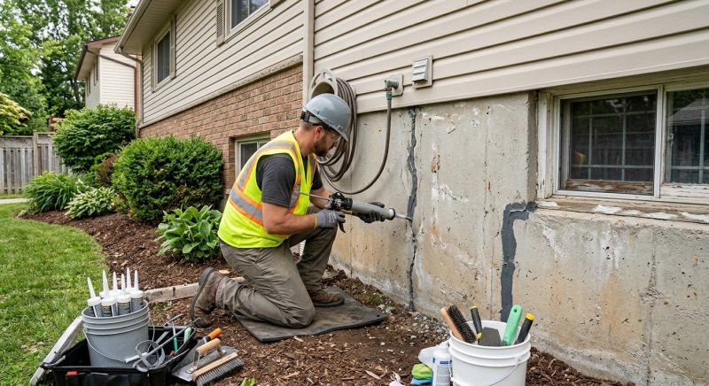 Foundation Crack Sealing in Daytona Beach, FL