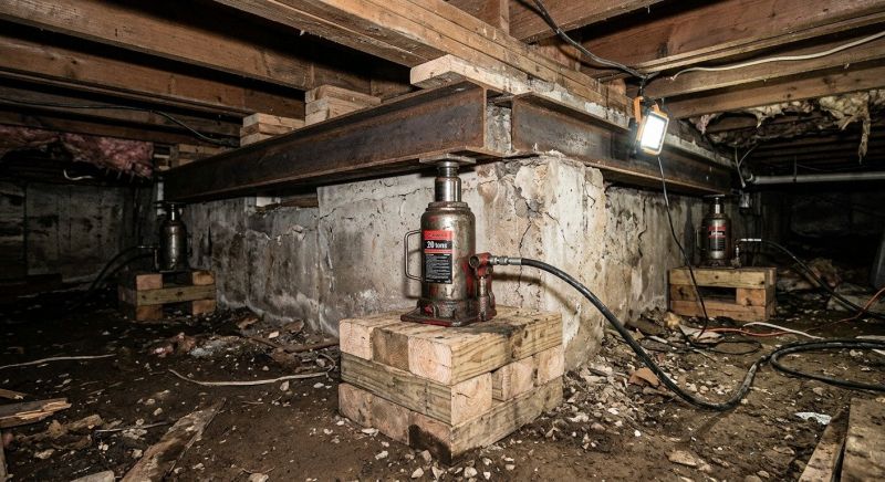 Foundation Jacking in New Smyrna Beach, FL