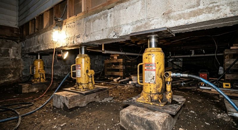 Foundation Jacking in Osteen, FL