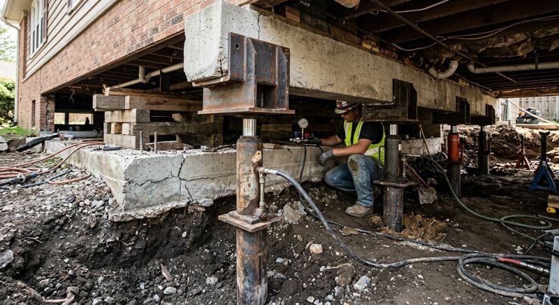 Foundation Lifting in De Leon Springs, FL