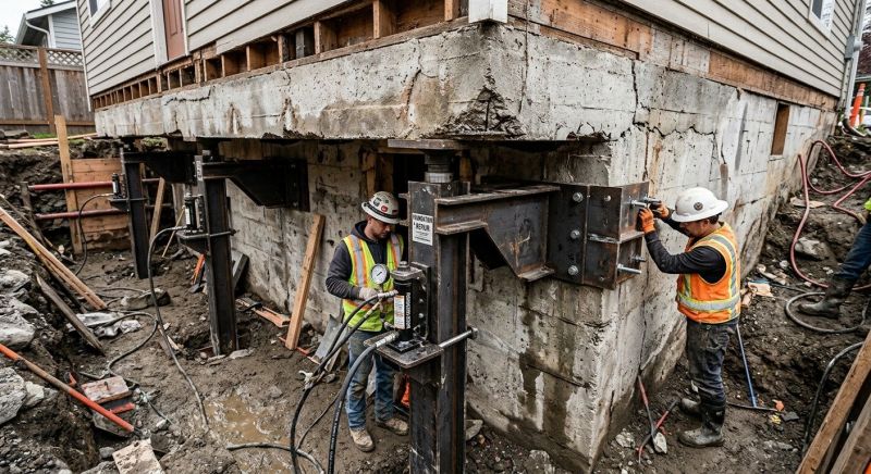 Foundation Lifting in New Smyrna Beach, FL