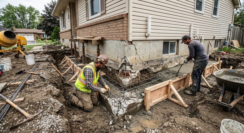 Foundation Repair in Osteen, FL