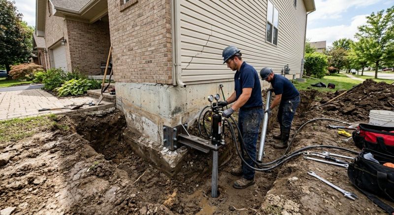Foundation Settlement Repair in Daytona Beach, FL