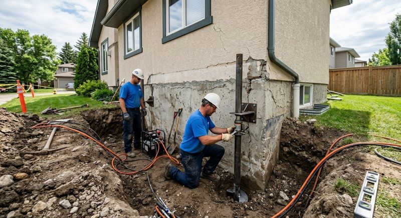 Helical Piers Installation in Daytona Beach, FL
