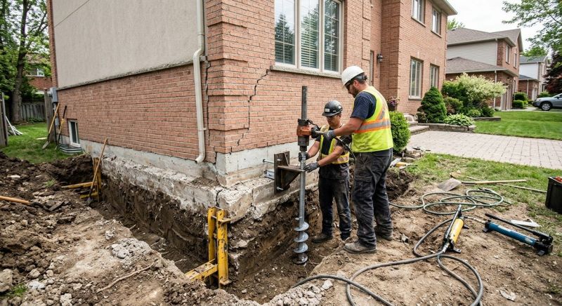 Sinking Foundation Repair in Edgewater, FL