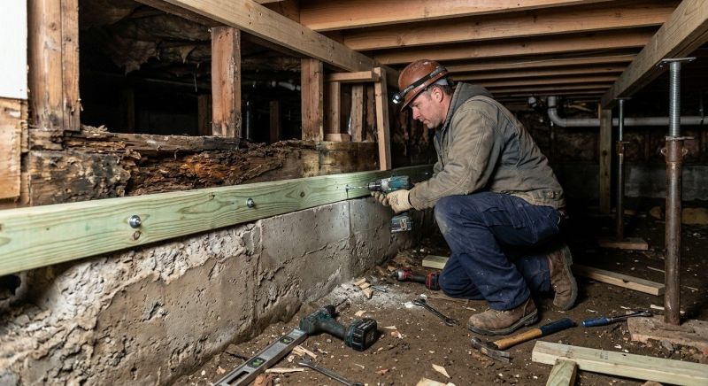 Sinking Foundation Repair in Orange City, FL